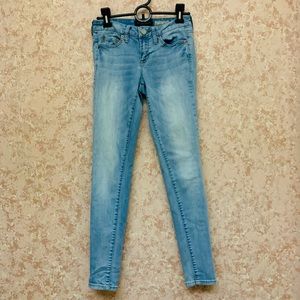 Aeropostale White Washed Jeggings